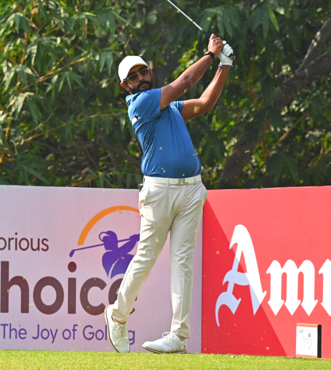 Yuvraj Sandhu leads Jaipur Open with 66 score