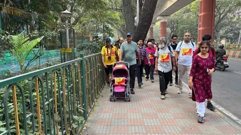 City invites citizens for Walkaluru footpath walk