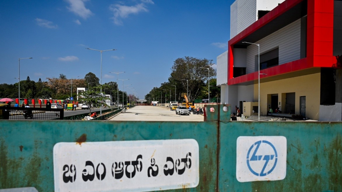 Kamaraj Road repairs still pending despite rising footfall