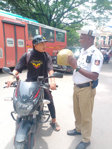 Helmet Safety Campaign