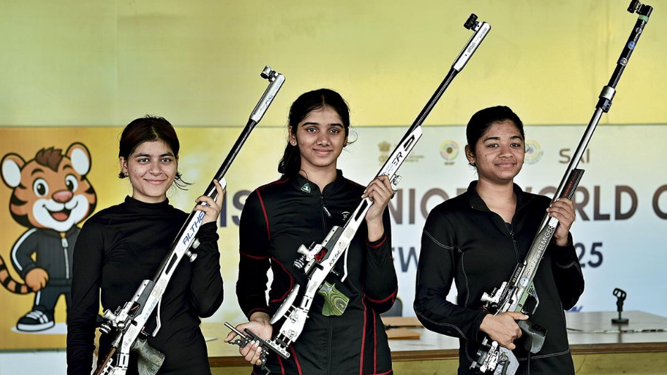 Anushka wins second gold at ISSF Junior World Cup