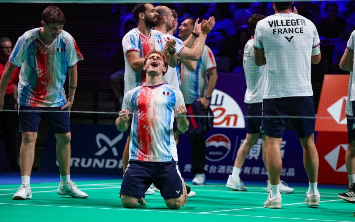 France makes history with first Thomas cup medal
