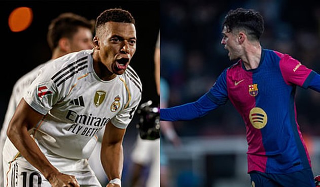 Mbappe Leads Real Madrid as They Aim to End Barcelona’s Clasico Dominance