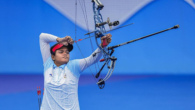 India shines with four medals, including three gold, at Asian Archery Championships