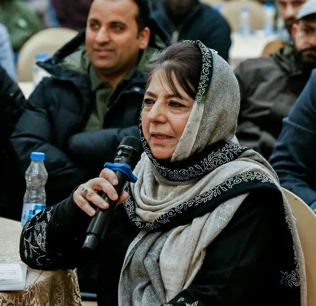Mehbooba backs Iran amid escalating tensions