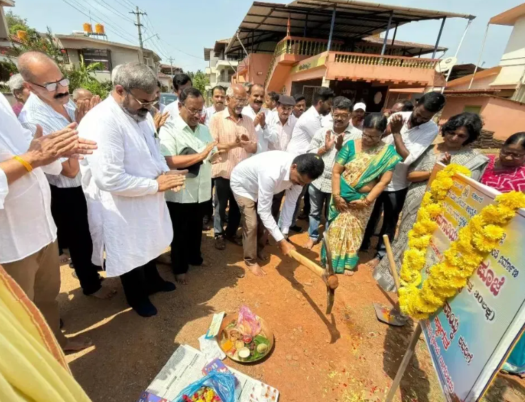 MLA Bheemanna Naik pushes development works