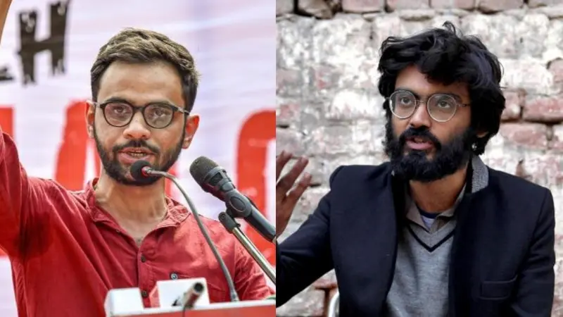 SC Seeks Delhi Police Response on Khalid, Imam Bail Pleas