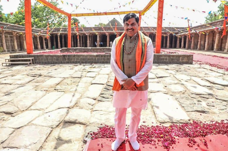 MP CM offers prayers at Bhojshala after historic HC verdict
