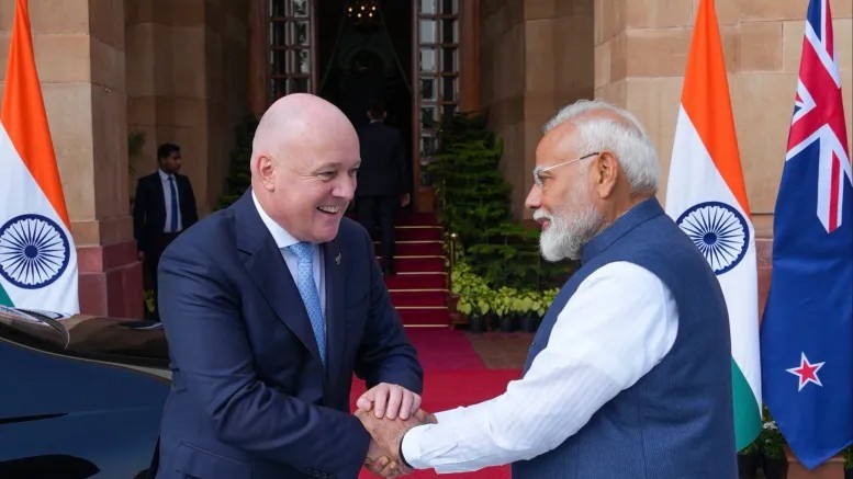 New Zealand PM hails FTA with India