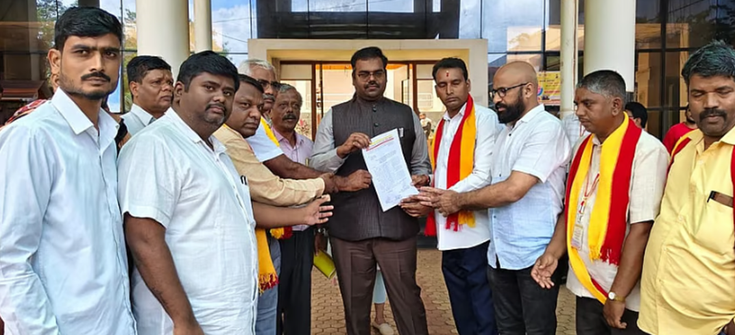 Kannada groups protest Belagavi resolution delay