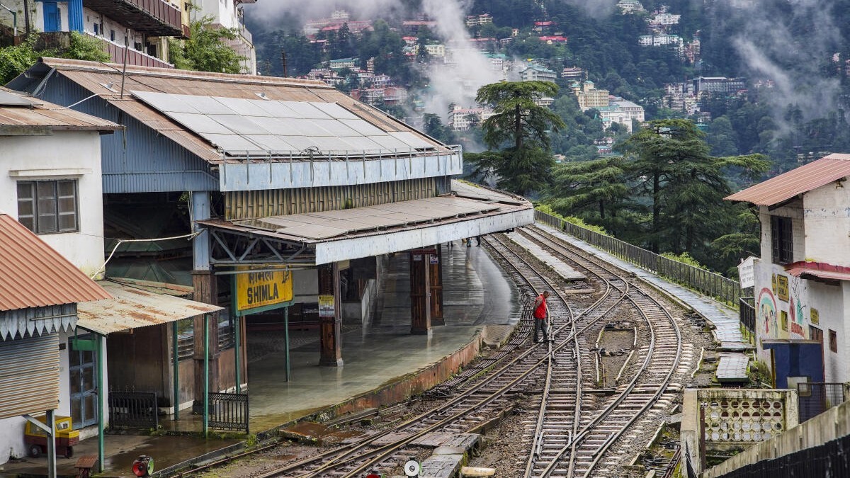 Heavy rain halts trains, shuts schools in Himachal
