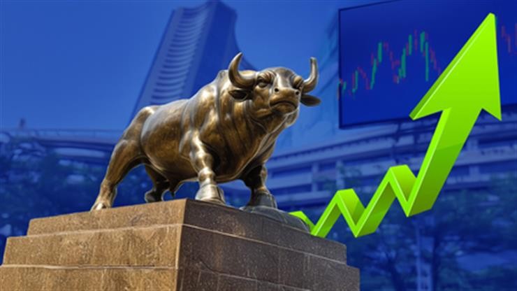 Sensex Jumps 595 Points on Trade