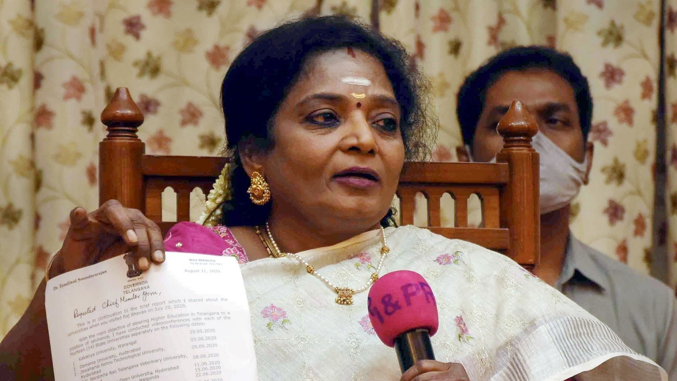 BJP’s Tamilisai Targets DMK as Anti-People