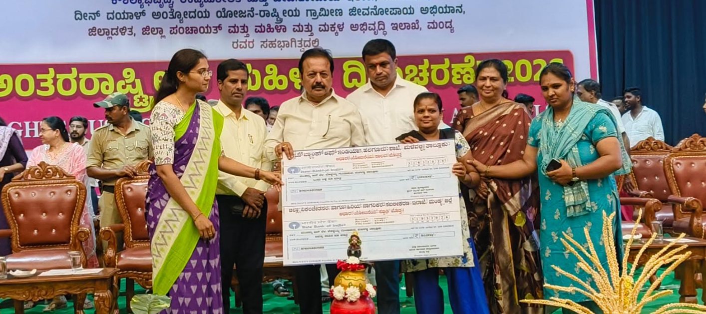 Minister Chaluvarayaswamy urged women to seize opportunities, emphasized education, praised participation, and hailed CEO Nandini as an inspiring role model