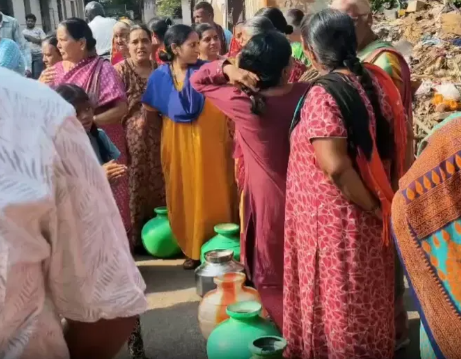 Water Crisis Triggers Road Blockade Protest