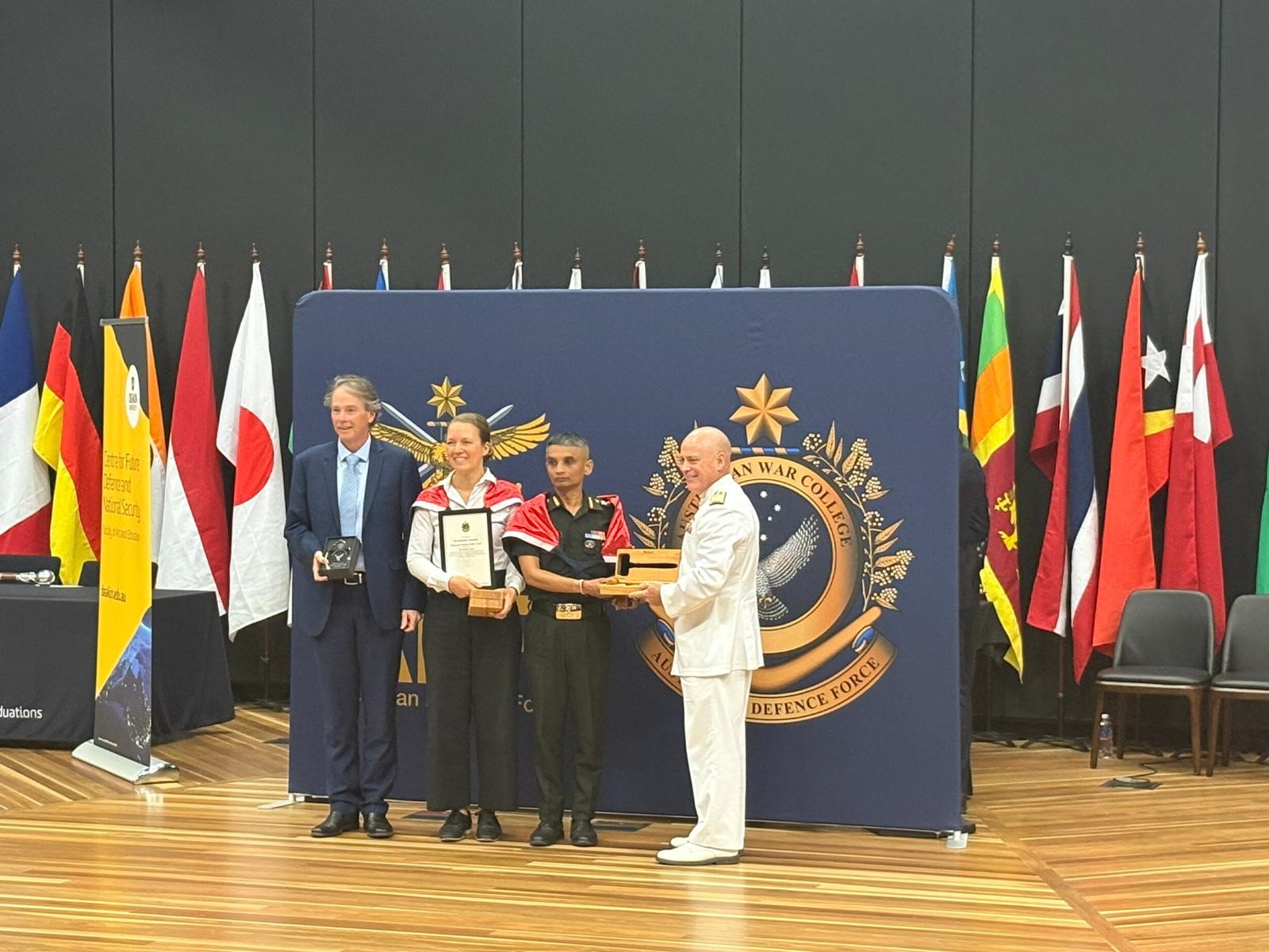 Indian Army Colonel Receives Geddes Gavel Award