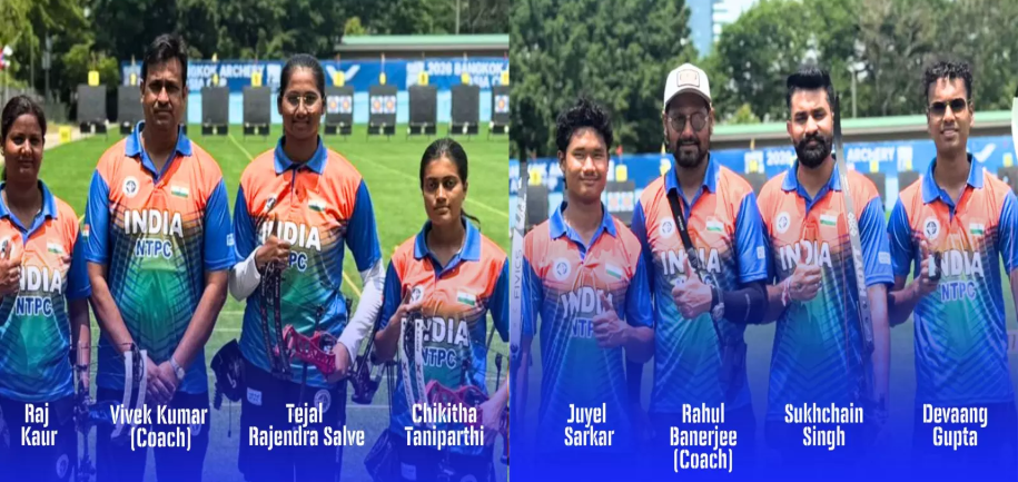 Indian Archers Win Two Bronze, Enter Two Finals at Asia Cup Stage 1