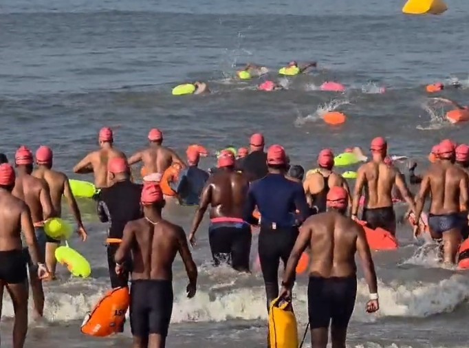 Mangaluru Hosts Thrilling Open Sea Swimming Competition