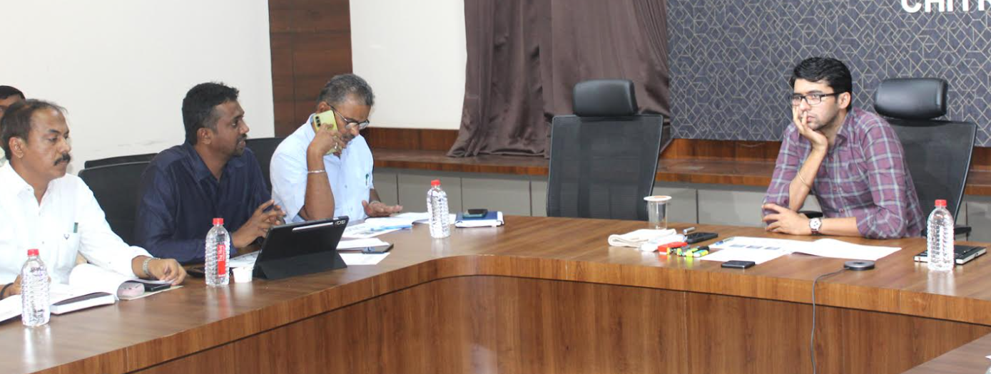 S Akash reviews district vaccination progress