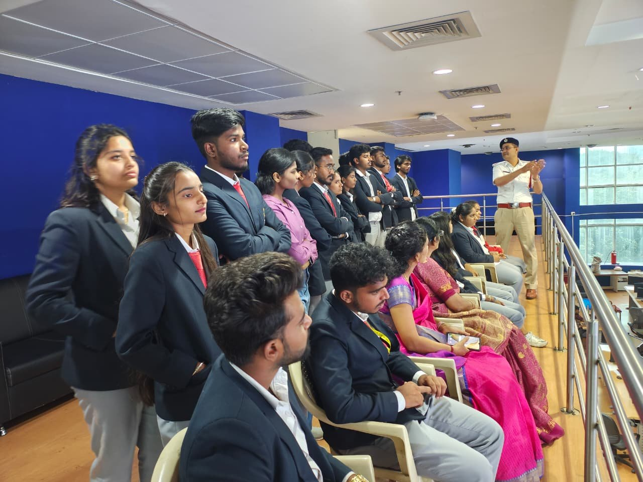 Students sensitized on traffic rules, safety