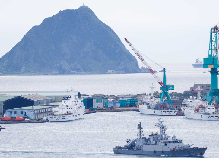 Taiwan detects Chinese naval activity around island’s waters