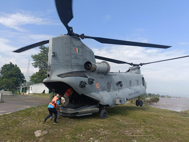 IAF rescues hundreds amid flood relief operations