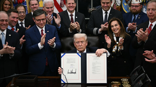 Trump signs bill, ending America’s longest government shutdown