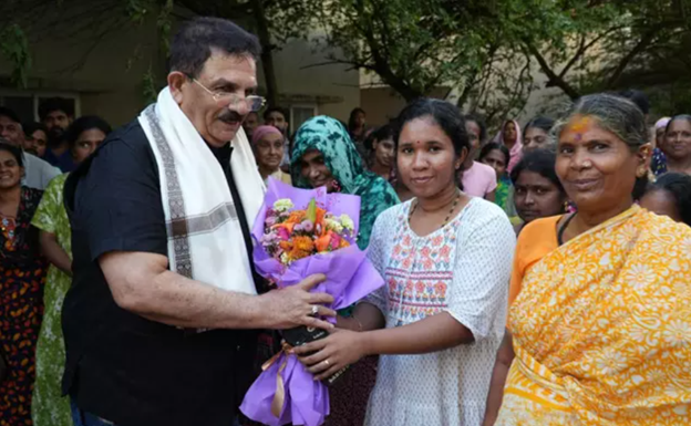 State awardee Jokatte donates ₹5 lakh prize to 5 humanitarian orgs