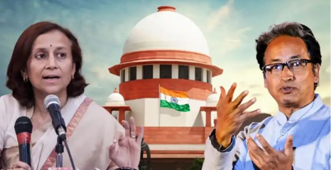 SC Allows Sonam Wangchuk’s Wife to Amend Plea