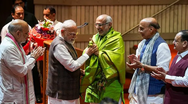 NDA’s C.P. Radhakrishnan Elected 15th Vice-President of India