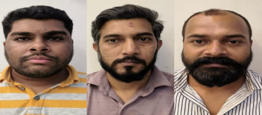 Cyber fraud ring busted, 3 arrested