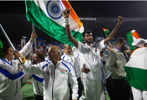 Intro: Rohit Rajpal noted that playing for your country differs uniquely from competing in individual events.