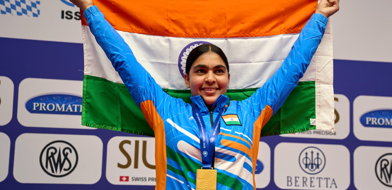 Sainyam scores historic world cup final finish