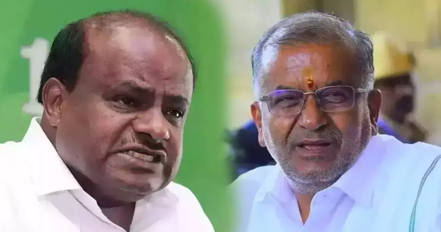 G.T. Deve Gowda claims credit for Kumaraswamy’s rise
