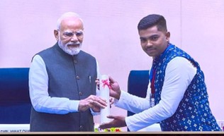 Toyota skill trainee honoured by PM