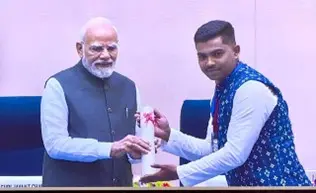 Toyota skill trainee honoured by PM