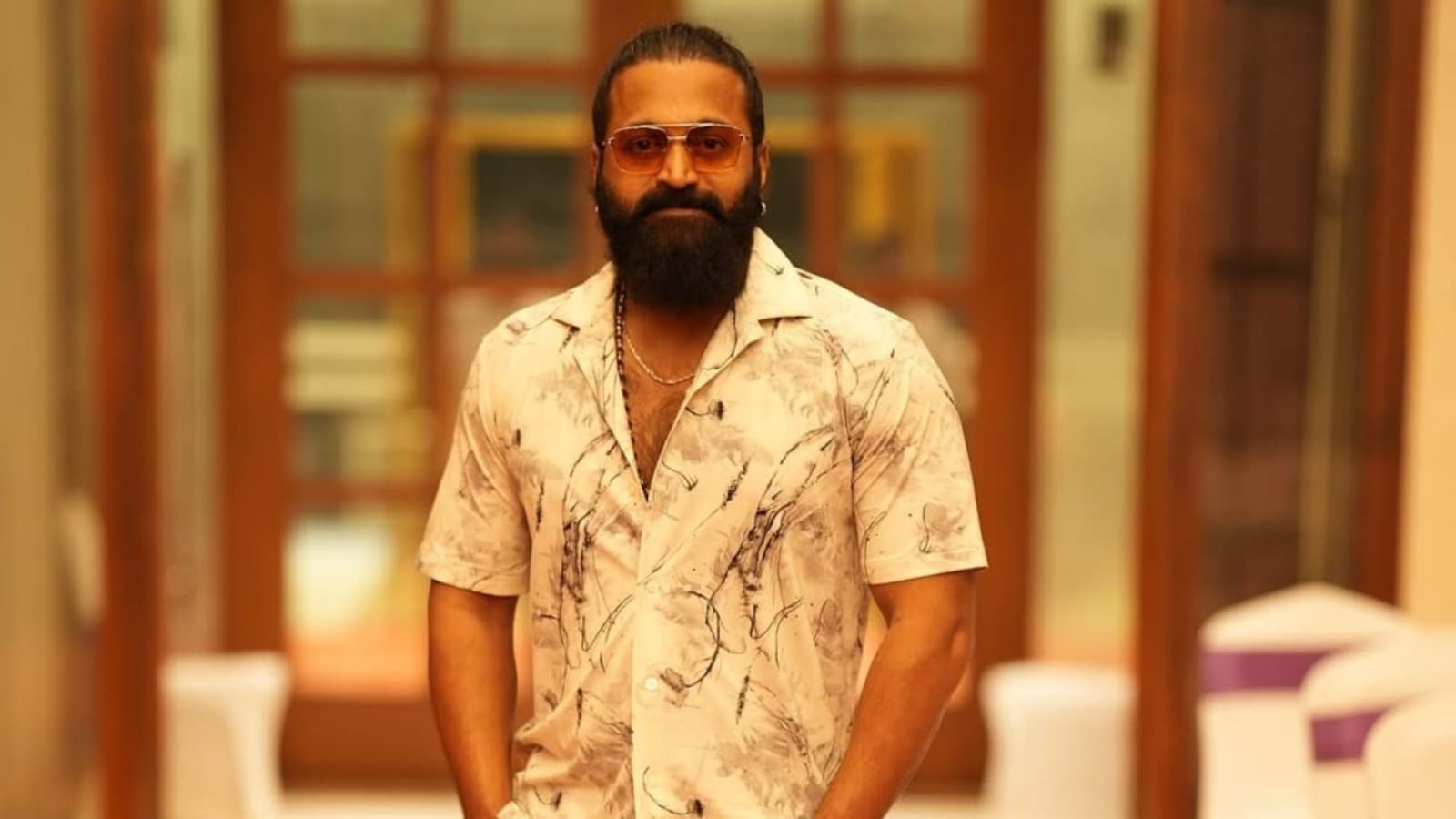 Rishab Shetty visits famous temple in Rameswaram