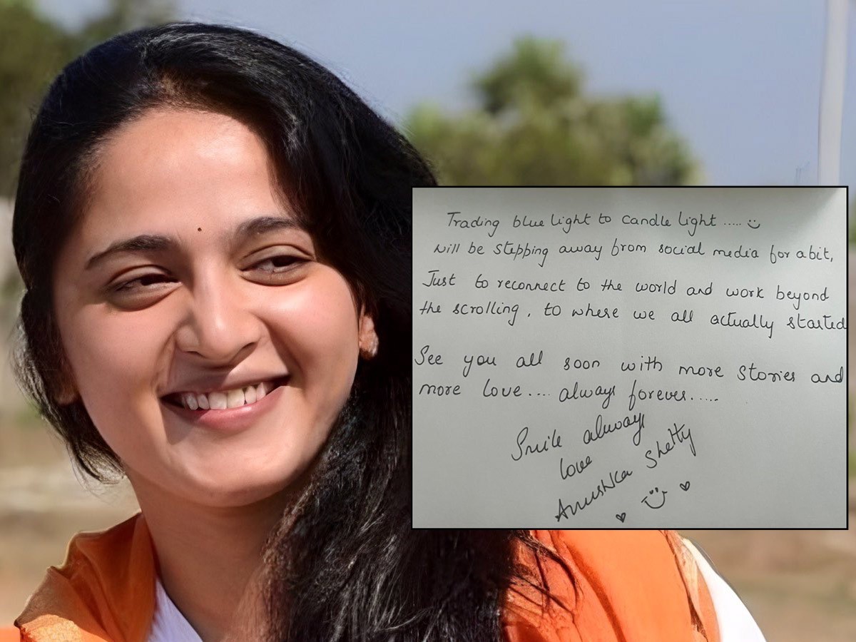 Anushka Shetty steps away from social media