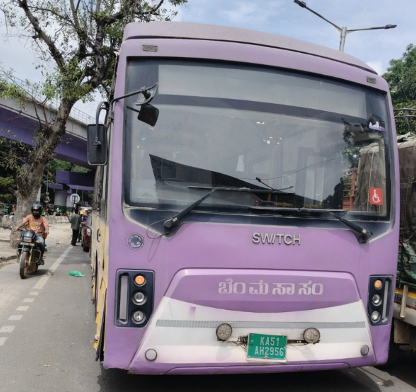 Stalled Vehicle Sparks Heavy Traffic Jam Near Whitefield