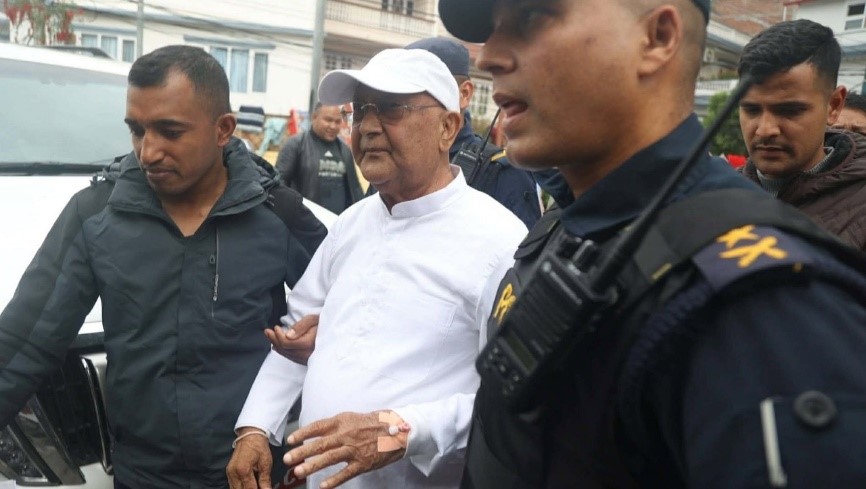 Former Nepal leaders arrested over protest firing
