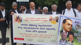 Attack on CJI is an attack on judiciary and democracy, say protesting lawyers