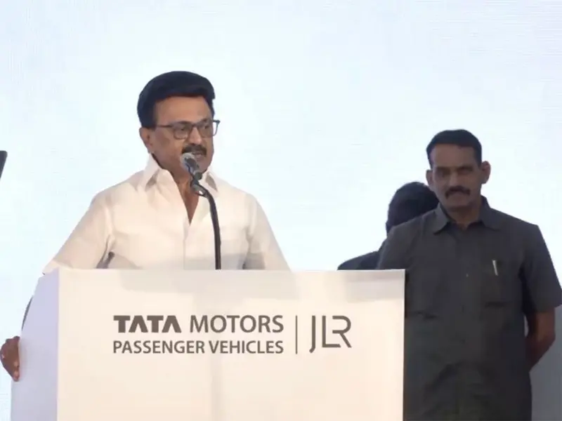 Stalin Inaugurates Tata JLR Plant, Calls It Golden Day