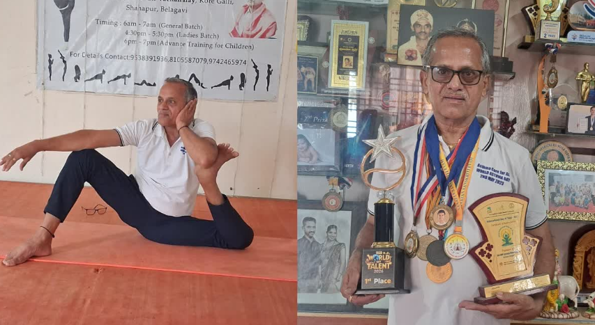 65 Year old yoga guru inspires generations