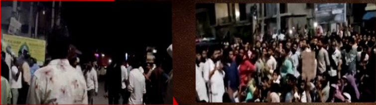Protest erupts over alleged abuse of minor
