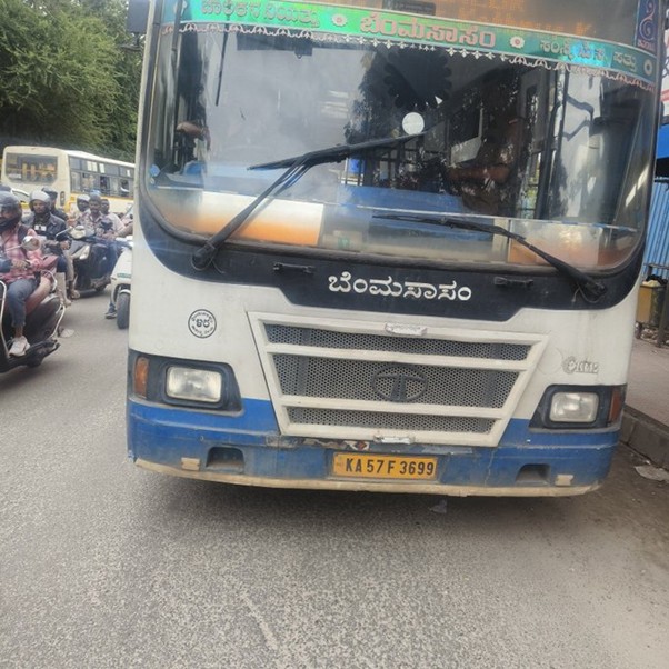 Traffic Slowdown Reported Near Chandrika Junction
