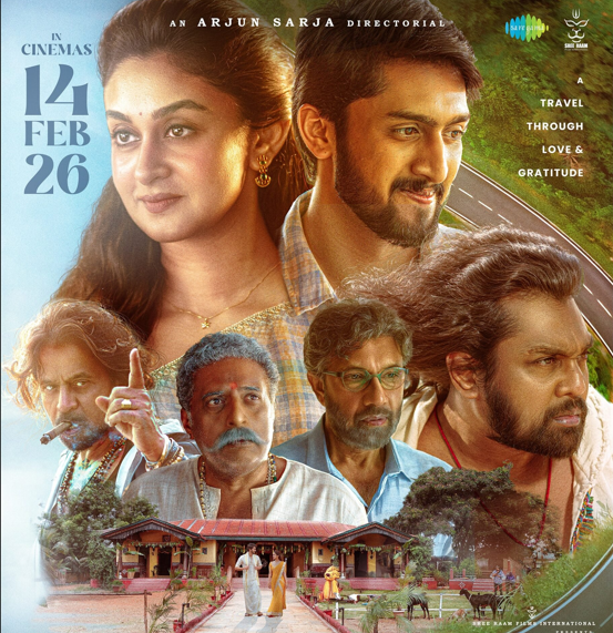 Arjun Sarja’s Seetha Payanam Set For Valentine’s Day Release