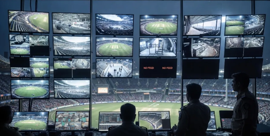 RCB vs GT match scare as 240 CCTV cameras switched off at Chinnaswamy