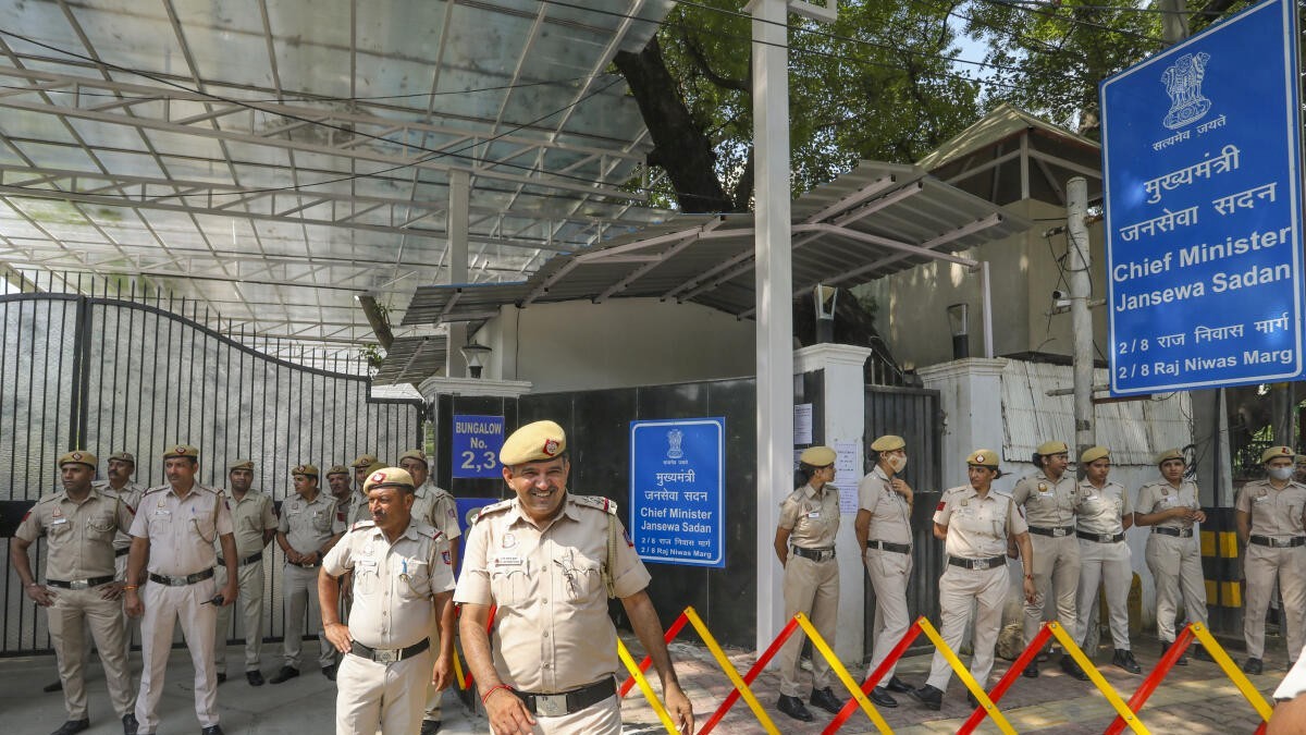 Case registered after assault on Delhi CM